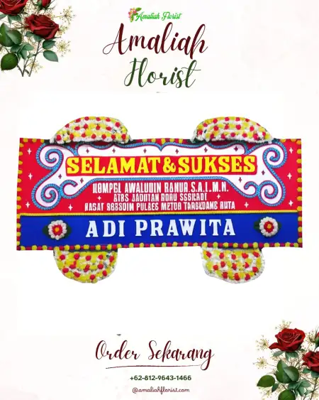 Papan Bunga Ucapan Selamat Ruko Grand Depok City